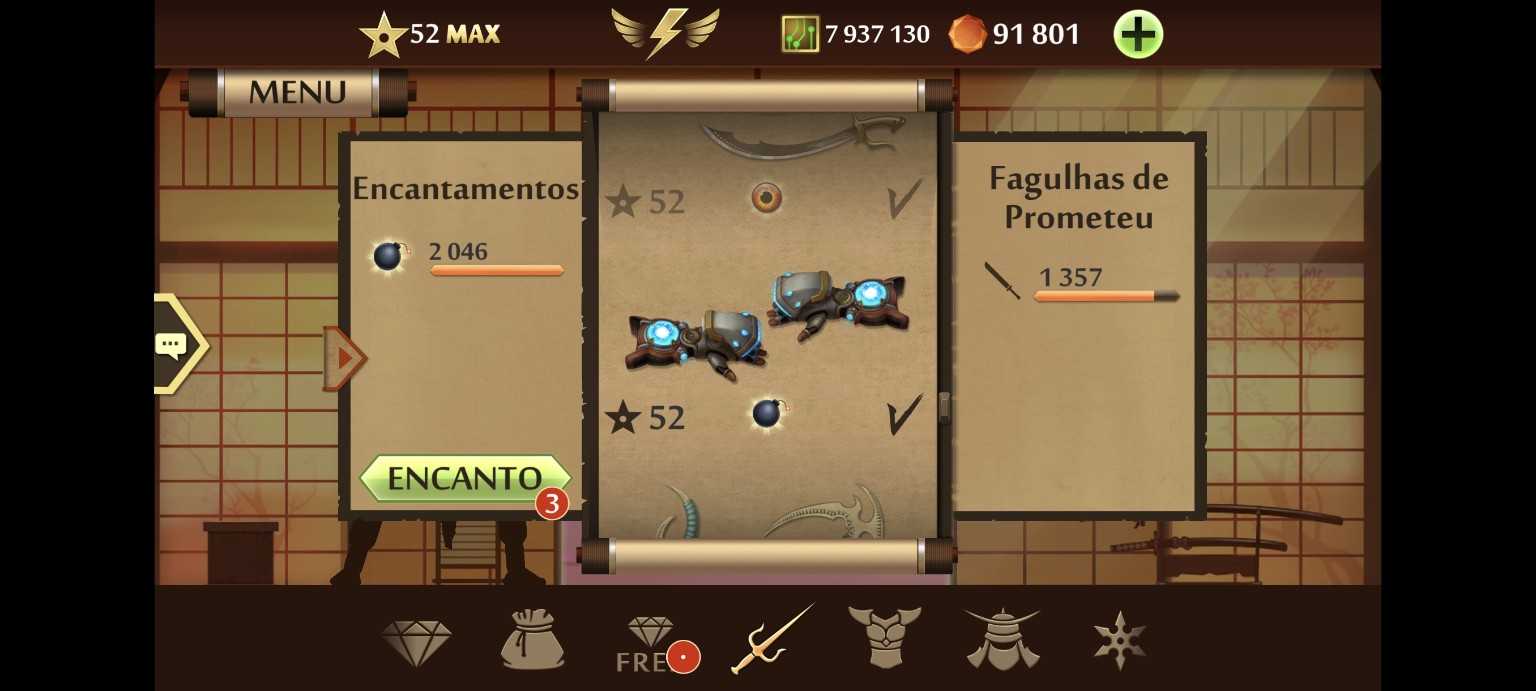 Shadow Fight 2: Fagulhas de Prometeu