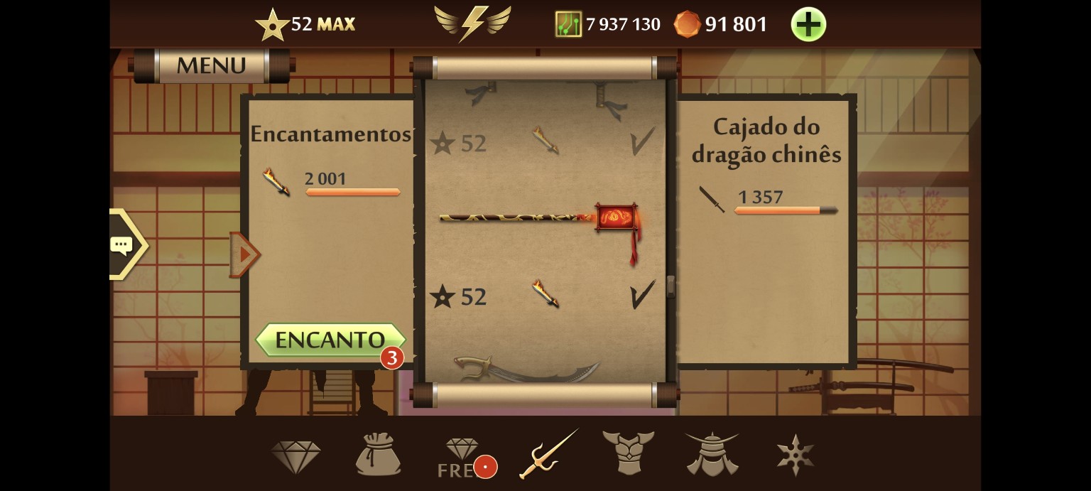 Shadow Fight 2: Cajado do dragão chinês